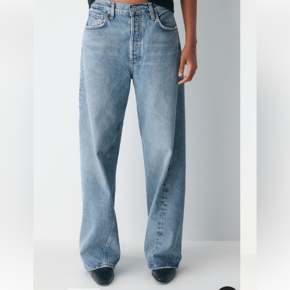 AGOLDE Twist Low Slung Baggy Jean